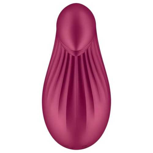Satisfyer Dipping Delight - akkus csikló vibrátor, csiklóizgató (piros)