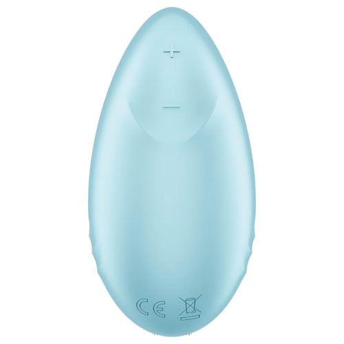Satisfyer Tropical Tip - app-vezérelt csiklóvibrátor, csiklóizgató (kék)