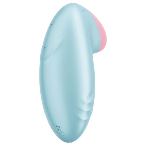 Satisfyer Tropical Tip - app-vezérelt csiklóvibrátor, csiklóizgató (kék)