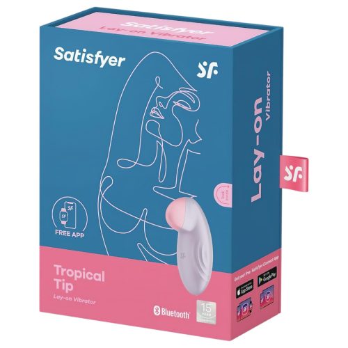 Satisfyer Tropical Tip - okos csikló vibrátor (lila)