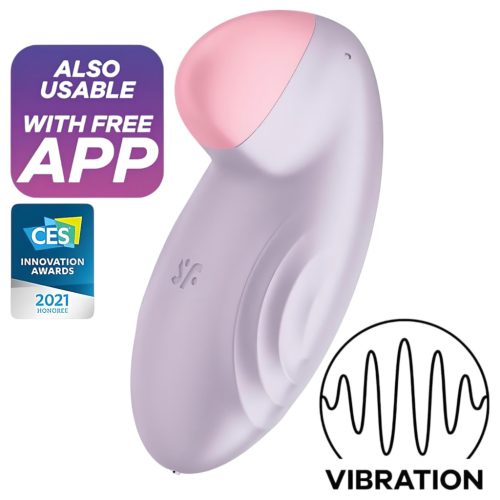 Satisfyer Tropical Tip - okos csikló vibrátor (lila)