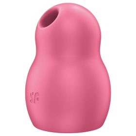   Satisfyer Pro To Go 1 - akkus, léghullámos csiklóizgató (piros)
