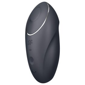 Satisfyer Tap & Climax 1 - 2in1 csikló vibrátor (fekete)