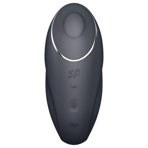 Satisfyer Tap & Climax 1 - 2in1 csikló vibrátor (fekete)