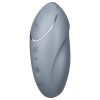Satisfyer Tap & Climax 1 - 2in1 csikló vibrátor (szürke)