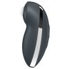 Satisfyer Tap & Climax 2 - 2in1 csikló vibrátor, csiklóizgató (szürke)