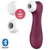 Satisfyer Pro 2 Gen3 - App-vezérelt léghullámos csiklóizgató (piros)