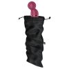 Satisfyer Treasure Bag XL - diszkrét szexjáték tároló táska - nagy (fekete)