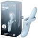 Satisfyer Heat Flex 4 - melegítő csiklókaros vibrátor (kék)
