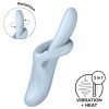 Satisfyer Heat Flex 4 - melegítő csiklókaros vibrátor (kék)