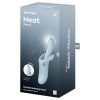 Satisfyer Heat Flex 4 - melegítő csiklókaros vibrátor (kék)