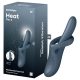 Satisfyer Heat Flex 4 - melegítő csiklókaros vibrátor (szürke)