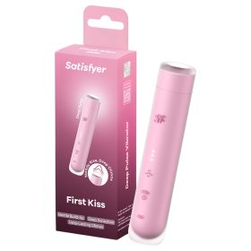 Satisfyer First Kiss - léghullámos csiklóizgató (pink)
