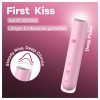 Satisfyer First Kiss - léghullámos csiklóizgató (pink)