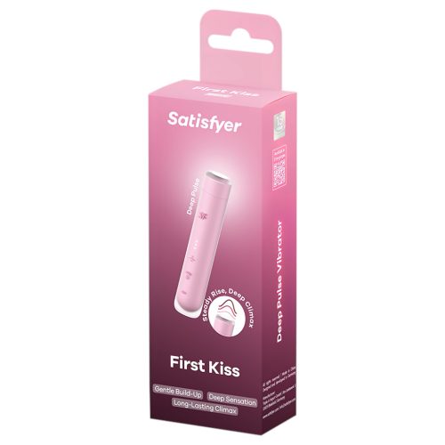 Satisfyer First Kiss - léghullámos csiklóizgató (pink)