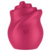 Satisfyer Tongue Twister - forgó nyelves csiklóizgató vibrátor (piros)
