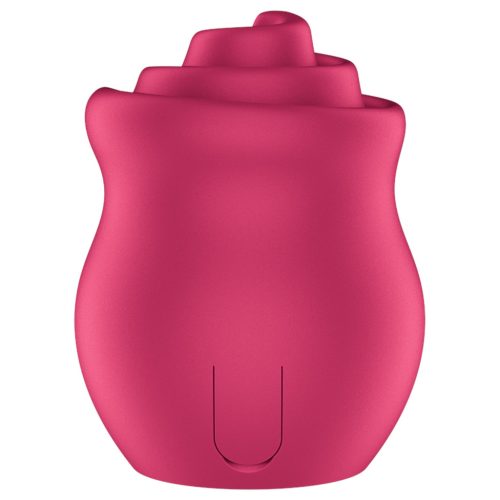 Satisfyer Tongue Twister - forgó nyelves csiklóizgató vibrátor (piros)
