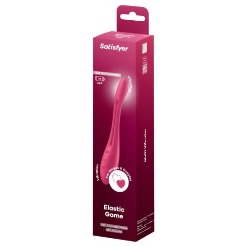 Satisfyer Elastic Game - elemes, flexibilis párvibrátor (pink)