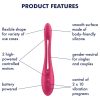 Satisfyer Elastic Game - elemes, flexibilis párvibrátor (pink)