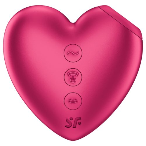 Satisfyer Cutie Heart - léghullámos csiklóizgató (pink)
