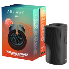 Arcwave Zing - 2 motoros maszturbátor férfiaknak (fekete)