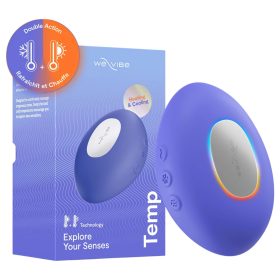   We-Vibe Temp - hűtő-melegítő csiklóizgató vibrátor (kék)
