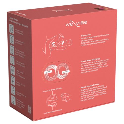 We-Vibe Chorus Pro - App- és távirányítós párvibrátor (pink)