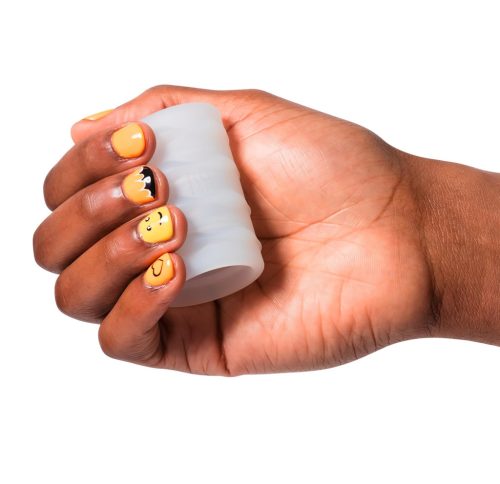 ROMP Mosh - flexibilis utazó maszturbátor (átlátszó)