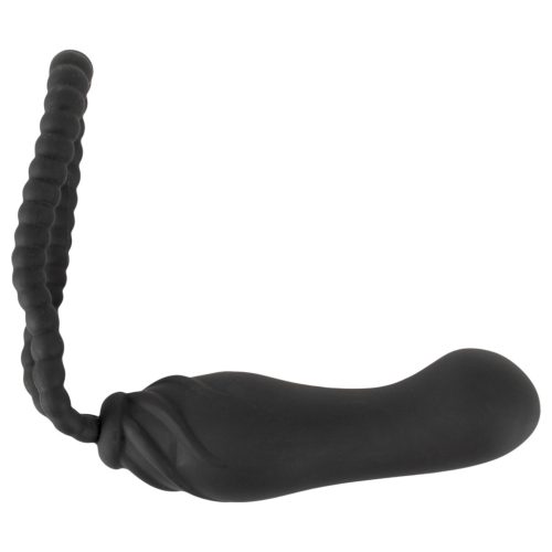 Black Velvets Perfect Fit - felcsatolható dildó (fekete)
