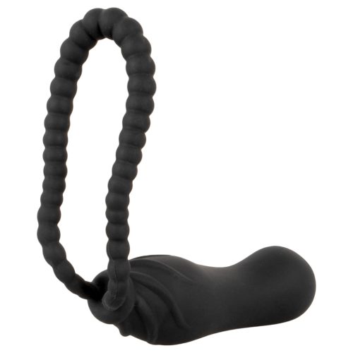 Black Velvets Perfect Fit - felcsatolható dildó (fekete)