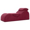 Liberator Esse Lounger - variálható tantra fotel - 3 részes (piros)