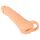 Nature Skin - 2in1 műpunci és péniszköpeny - 23 cm (natúr)