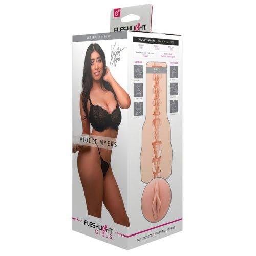 Fleshlight Violet Myers Waifu - élethű műpunci maszturbátor (testszínű)
