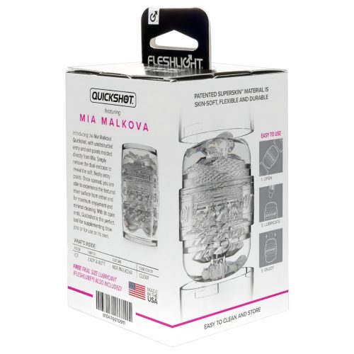 Fleshlight Quickshot Mia Malkova - utazó maszturbátor