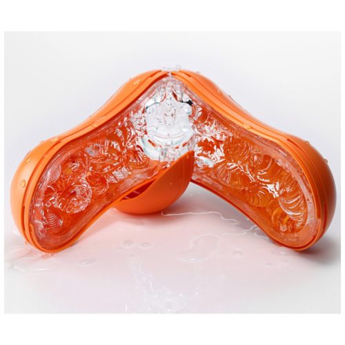 TENGA Flip Orb Pastaio - újrahasználható férfi maszturbátor (narancs)