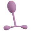 You2Toys - szilikon intim tréner mozgó súlyokkal - 78 g (lila)