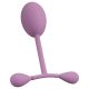 You2Toys - szilikon intim tréner mozgó súlyokkal - 78 g (lila)