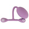 You2Toys - szilikon intim tréner mozgó súlyokkal - 78 g (lila)