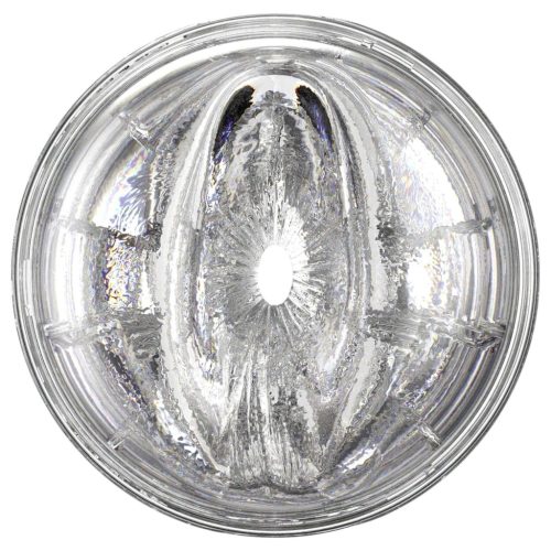 Fleshlight Quickshot Autumn Falls - kétvégű utazó maszturbátor (átlátszó)