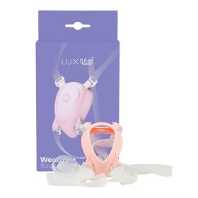 Luxus - felcsatolható hám csiklóvibrátorhoz (fehér)