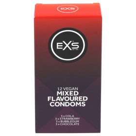 EXS Mixed - óvszer - vegyes ízű (12 db)