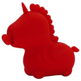   Unihorn Cupid's Beau - akkus unikornis csiklóizgató vibrátor (piros)