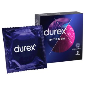 Durex Intense - bordázott és pontozott óvszer (3 db)