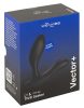 We-Vibe Vector+ - app-vezérelt prosztata masszírozó anál vibrátor (fekete)