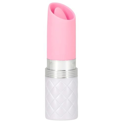 Pillow Talk Lusty - akkus, nyelves rúdvibrátor (fehér-pink)