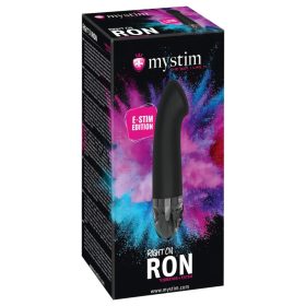   mystim Right on Ron E-Stim - elektro G-pont vibrátor (fekete)