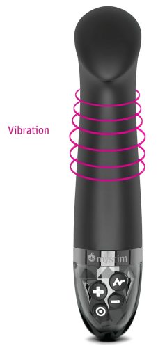 mystim Right on Ron E-Stim - elektro G-pont vibrátor (fekete)