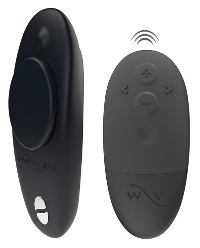 We-Vibe Moxie+ - hordható, app-vezérelt csiklóizgató vibrátor (fekete)