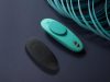We-Vibe Moxie+ - hordható, app-vezérelt csiklóizgató vibrátor (türkiz)