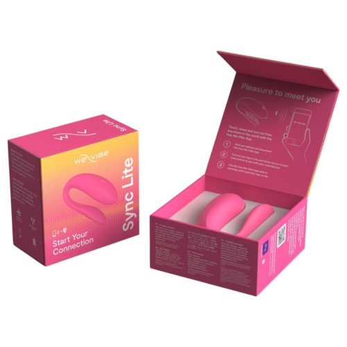 We-Vibe Sync Lite - App- és távirányítós párvibrátor (pink)